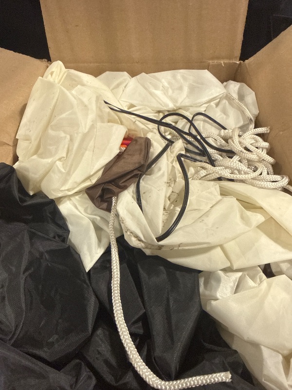 Photo 1 of ** DIRTY***OurWarm 12FT Christmas Inflatable Snowman Christmas Decorations, Giant Christmas inflatables Snowman Decor with Cardinal, Christmas Blow Ups Built-in Rotating Color Lights for Outdoor Christmas Decor