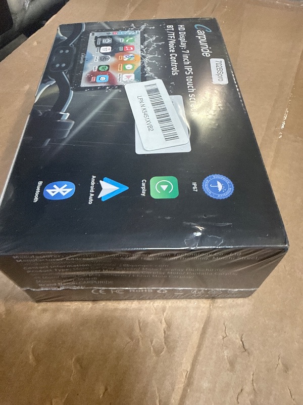 Photo 1 of ** FACTORY SEALED **W702BS PRO for BMW Motorcycle CarPlay & Android Auto Dual Bluetooth, 7" Waterproof GPS Navigation Screen, Data Reading, Native Wonder, TPMS, Light Sensor, Music Sharing, Intercom,16-Pin