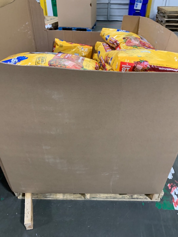 Photo 1 of ** FINAL SALE/ WHOLE PALLET/ DIFFERENT BRAND: EXP***Pedigree Dry Dog Food for Adult Dogs, High Protein, Beef and Lamb Flavor, 18 lb. Bag