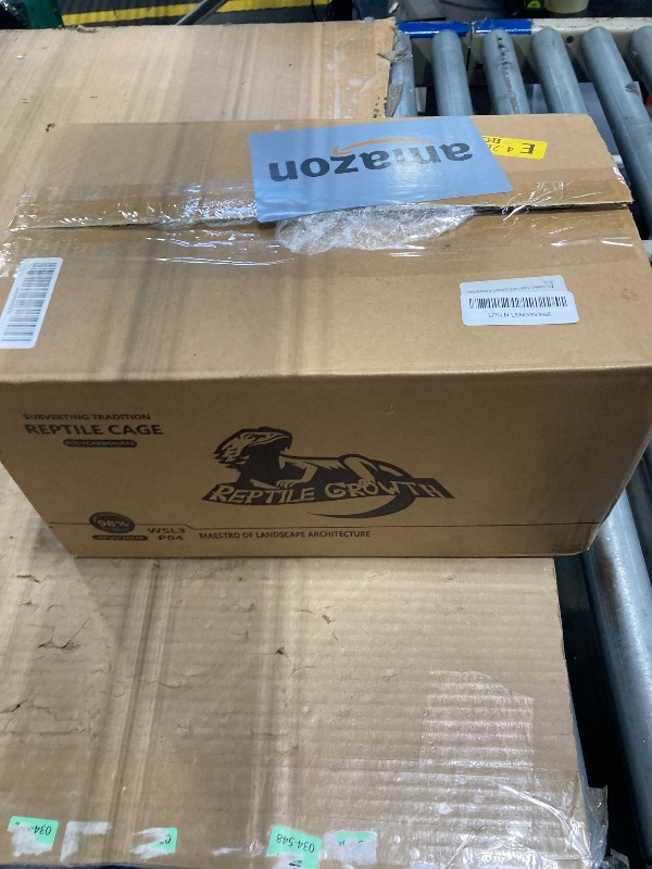 Photo 1 of ?No Assembly? Reptile Tank Enclosure with Magnetic Button.16" * 10" * 8" Thicken Snake Enclosure Cage,Batch Stackable Reptile Breeding Tank for Insect,Fish,Tarantula,Hermit Crab,Jumping Spider