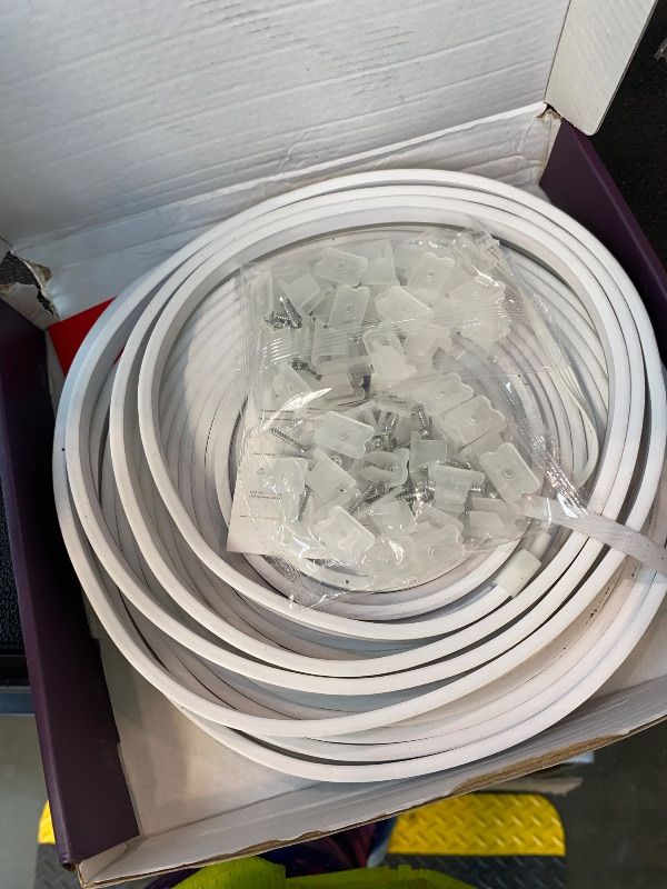 Photo 1 of **MISSING REMOTE**
32.8Ft Neon Rope Lights,Flexible Led Rope Lights Control with App/Remote,Multiple Modes RopeLights,IP65 Outdoor RGB Led Neon Lights NonWater Resistant,Music Sync Gaming Led NeonLight Strip