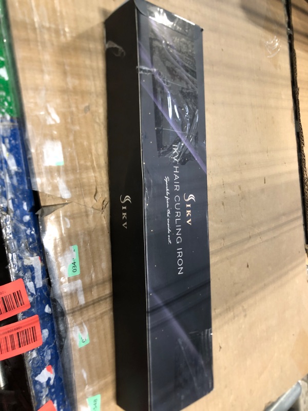 Photo 1 of 1 1/2 inch Extra Long Barrel Curling Iron, 1.5 Inch Large Barrel for Long Hair Ceramic Tourmaline