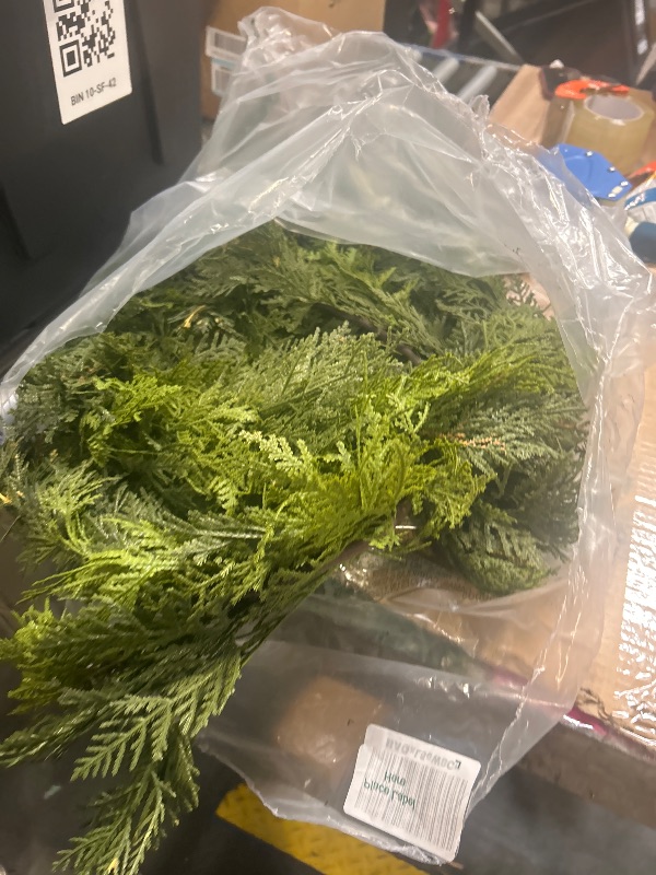 View 2 of *****SIMILAR ITEM*****
Artgar 6 Ft Christmas Cedar Garland - Realistic Greenery Cypress Garlands - Real Touch Artificial Pine Garland Christmas Decorations for Outdoor Home Dining Table Mantel Stair Porch Winter Xmas Decor