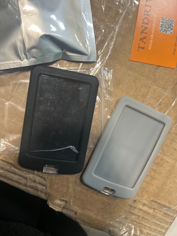 Photo 1 of ****SIMILAR ITEM****
TANDRIVE 2PCS Silicone Key Card Holder Case Compatible with Tesla Model 3 Model Y Cybertruck and Rivian?Key Protector Cover Accessories Including Key Chain, Black and Grey
