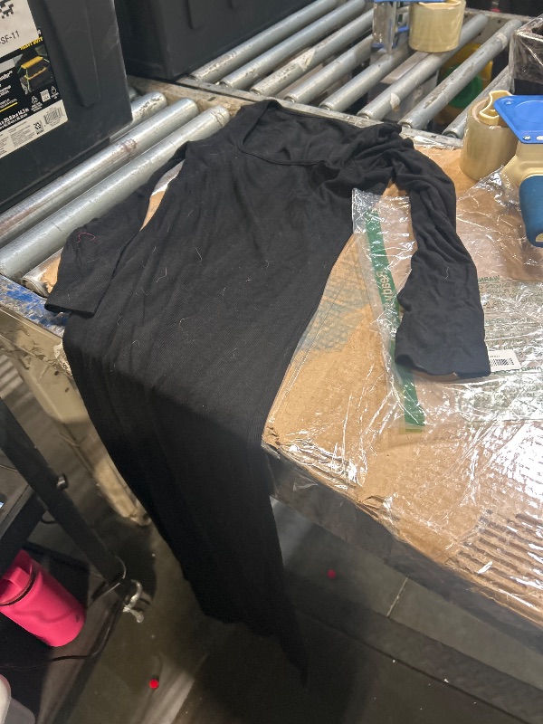 Photo 1 of ***SIMILAR ITEM****
Verdusa Women's Long Sleeve Square Neck Bodycon Maxi Long Dress Black M