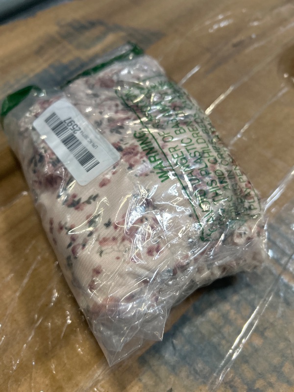 Photo 1 of ****SIMILAR ITEM****
Avanova Women Boho Floral Mesh Midi Skirt High Waist Lettuce Trim Long Straight Skirt Pink Floral Medium