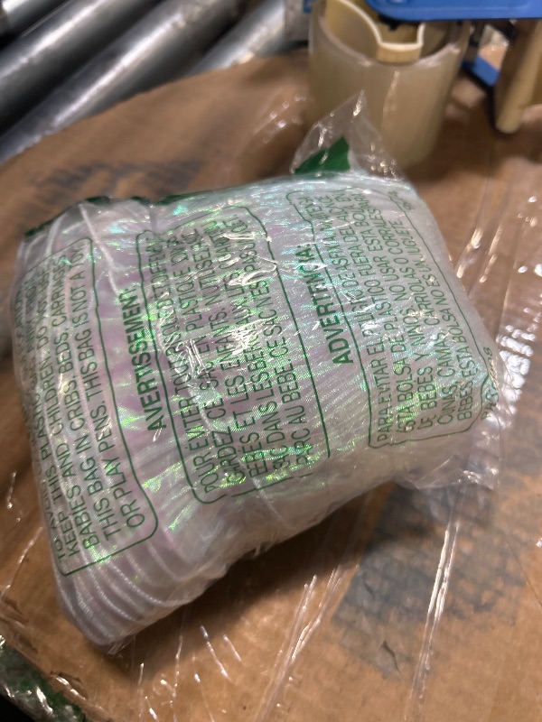 Photo 1 of ***SIMILAR ITEM***
Ganeen 16 Yard Ruffle Pleated Iridescent Ribbon, Jellyfish Organza Ruffle Trim, Retro Tulle Lace Fabric for Jellyfish Costume Sewing Craft Dress Hat Lantern Cake Christmas Tree Decor