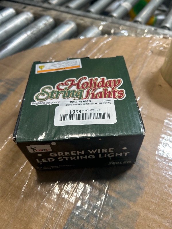 Photo 1 of ***SIMILAR ITEM****
HOME LIGHTING 200 LED 66FT Christmas String Lights, St Patricks Day Fairy Lights with 8 Lighting Modes, String Mini Light Plug in for Indoor Outdoor Tree Garden Wedding Party Decoration, Green