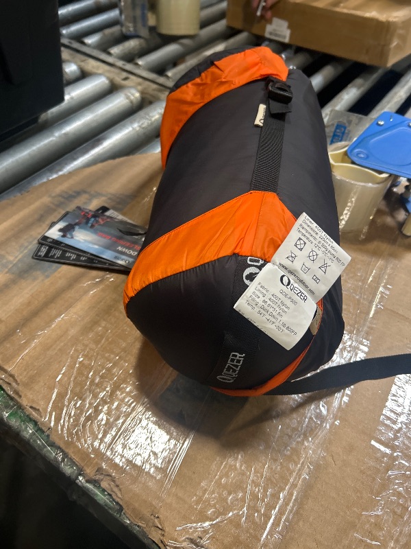 Photo 1 of ****SIMILAR ITEM****
QEZER Down Sleeping Bag for Adults 600 Fill Power Cold Weather Sleeping Bag Ultralight with Compression Sack for Backpacking, Camping, Hiking