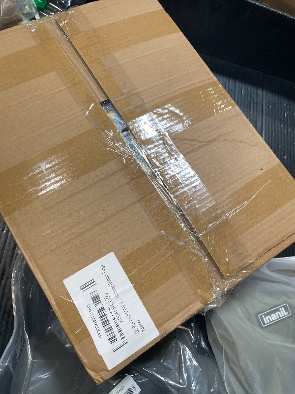 Photo 1 of 100 Pcs Iridescent Glossy Gift Bags Medium Size, 8x4x10 In Holographic Reusable Gift Bags with Handles & Sturdy Base, Ideal for Birthday, Wedding, Bachelorette, Party Favors, Holiday Goodie Bag