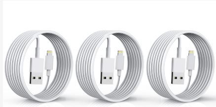 Photo 1 of [3 Pack] Long 3-meter Lightning cable compatible with iPad/iPad Mini/iPad Air and iPhone