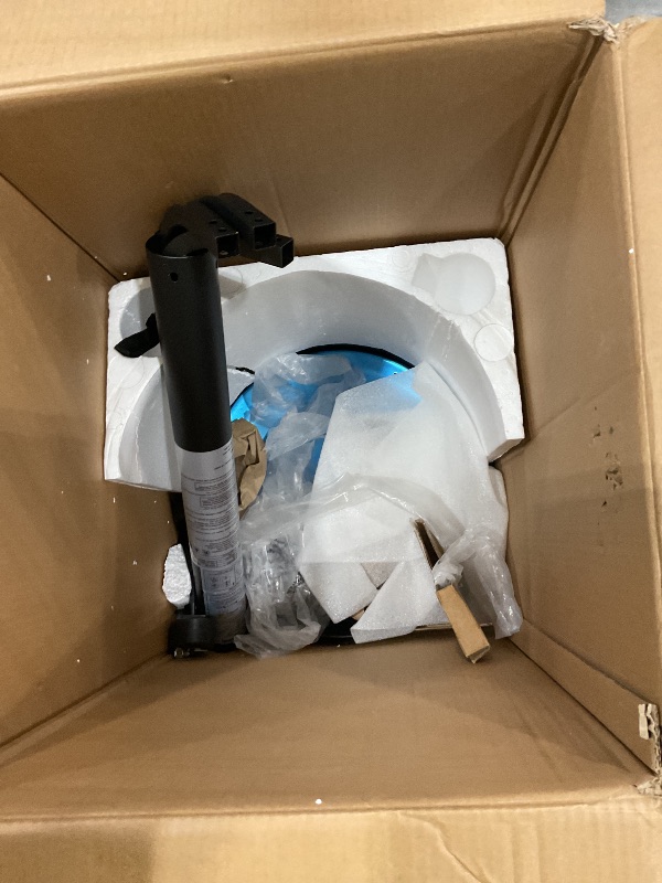 Photo 1 of **** MISSING PARTS FINAL SALE****Amazon Basics 46,000 BTU Outdoor Propane Patio Heater with Wheels, Commercial & Residential, Havana Bronze, with Water Tank, 32.1 x 32.1 x 91.3 inches (LxWxH)