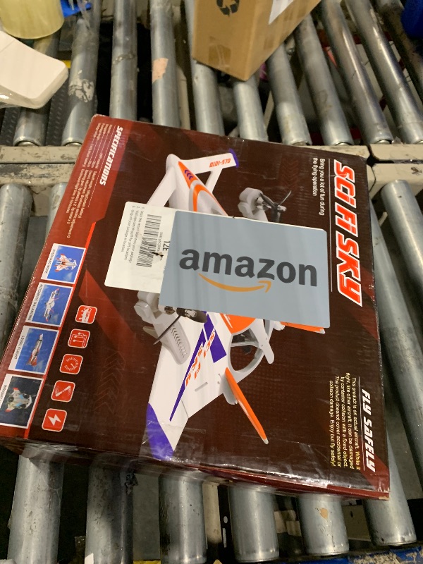 Photo 1 of *UNTESTED*
FLYCOLOR QIDI 570 RC Airplane 2.4Gh 6CH RC Glider Fixed Wing Aircraft 3 Flight Models Brushless RC Helicopters Vertical Takeoff RC Glider (Red)