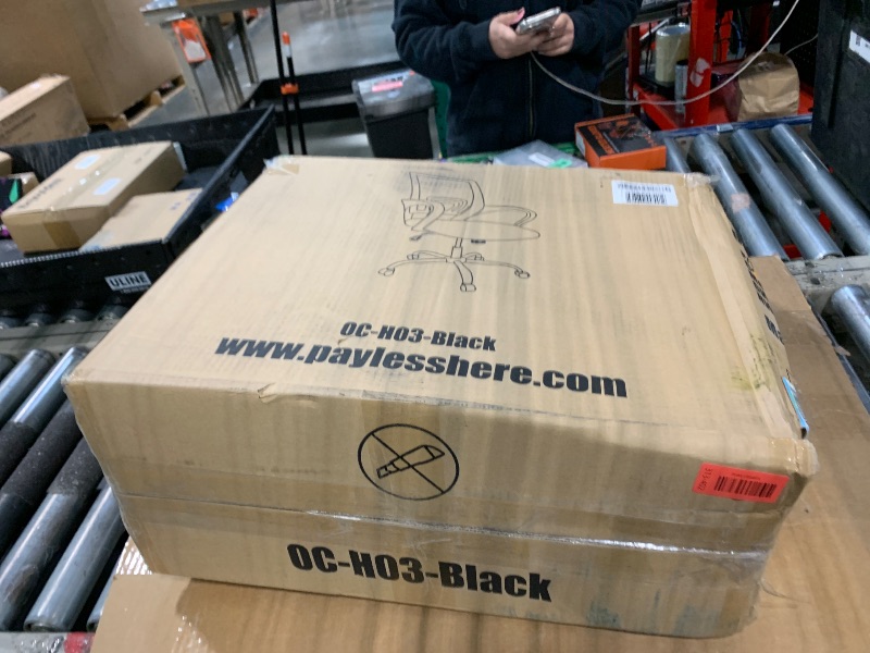 Photo 1 of ****** FINAL FILL NO PACKAGING used *******BestOffice | Ergonomic Office Chair | Mid-Back Swivel Desk Chair | Breathable Backrest & Lumbar Support | Adjustable Height | Sponge Seat | Rolling Wheels | Dark Black | for Adults & Women