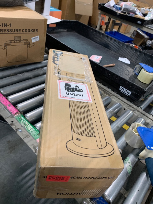 Photo 1 of *USED*
DREO Space Heater for Large Room, 23 Inch Electric Heaters for Indoor Use, 8 Safe Protection Tower, 70° Oscillation, PTC Ceramic with Thermostat and Remote, Quiet, 12H Timer, Bedroom, Office