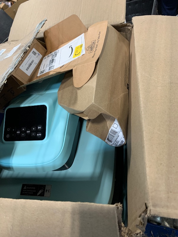 Photo 1 of ***It doesn't turn on.*****  Yonopro Auto Heat Press Machine for T Shirts, 15x15 Heat Press with Auto Release and Adjustable Pressure, Professional T Shirt Press Machine for HTV, Sublimation, Vinyl, Heat Transfer Projects (Blue)