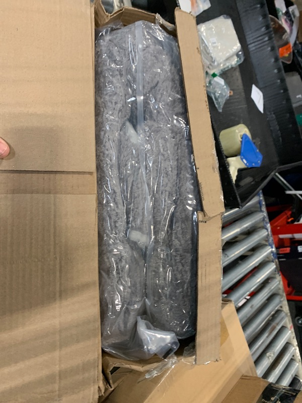 Photo 1 of *MINOR DAMAGE - USED*
Gifeas Large Ultra Soft Modern Area Rugs for Living Room Bedroom, 6x9 Feet Dark Grey Thickened Memory Foam Indoor Solid Minimalist Carpets, Non-Slip Comfy Rug for Boys Girls Nursery Room Home Decor