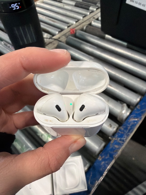 Photo 1 of ****WRONG BOX, BUT RIGHT PRODUCT INSIDE*** noT Apple AirPods 2 with Charging Case - White (Renewed)