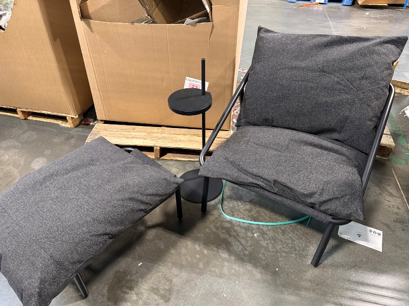 Photo 1 of ***REFERENCE PICTURE****SIMILAR ITEM****Mellow Wyn Sling Accent Chair with Arms/Casual Home Metal Framed Armchair with Plush Foam Cushions