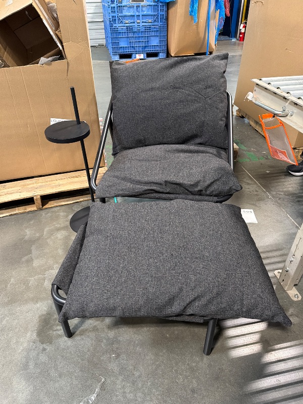 Photo 1 of ***REFERENCE PICTURE****SIMILAR ITEM****Mellow Wyn Sling Accent Chair with Arms/Casual Home Metal Framed Armchair with Plush Foam Cushions