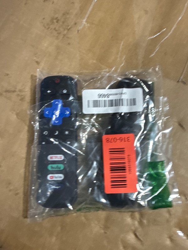 Photo 1 of (Pack of 2) Replacement Remote Control Only for Roku TV, Compatible for TCL Roku/Hisense Roku/Onn Roku/Sharp Roku/Element Roku/Westinghouse Roku/Philips Roku Smart TVs (Not for Roku Stick and Box)