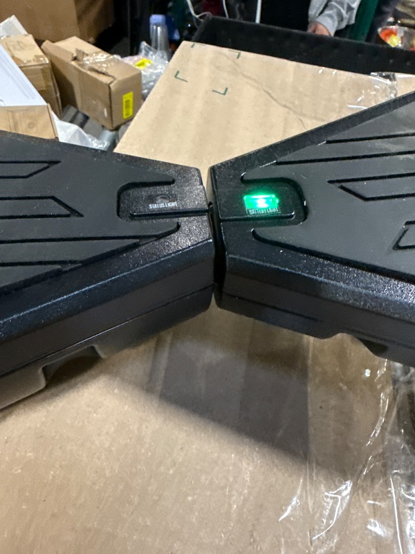 Photo 1 of ** UNKNOWN IF IT WORKS**Jetson Spin All Terrain Hoverboard with LED Lights, Self-Balancing Hoverboard with Active Balance Technology, Range of Up to 7 Miles, Ages 13+, Black, JAERO-BLK