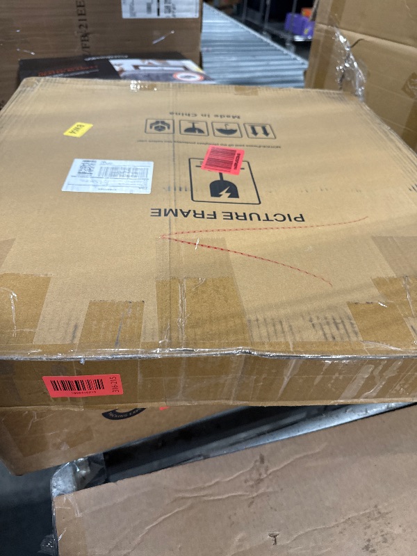 Photo 1 of ** FACTORY SEALED ** THREELOVE 22x22 Frame White, Display Picture 18x18 with mat or 22x22 Without mat, Photo Poster Picture Frame Wall Mounting Home Decor, 3 PCS