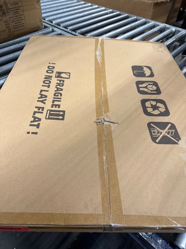 Photo 1 of ** FACTORY SEALED ** Hongkee 22x28 Frame Set of 2, Rustic Black Wood Style - Display 18x24 Picture Frame with Mat or 22 x 28 Poster Frame without Mat, Wall Mounting Horizontal and Vertical