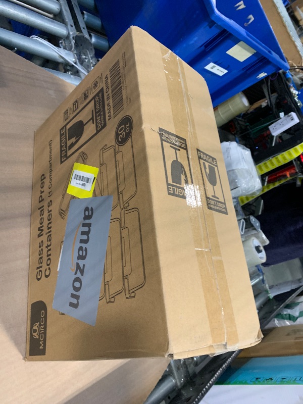 Photo 1 of [8-Pack,30 oz]Glass Meal Prep Containers,Glass Food Storage Containers,Airtight lunch Containers with Lids, Microwave, Oven, Freezer and Dishwasher