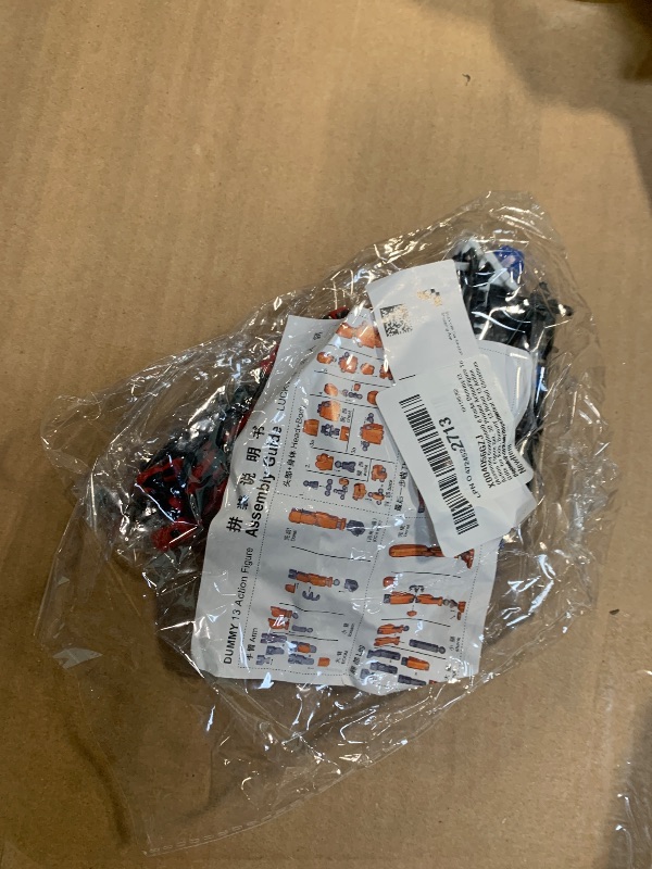 Photo 1 of (Assembly Completed) 6 Packs Dummy13 Action Figure Set, 3D Printed ActionFigure Toy Gifts for Kids, Dummy 13,Robot 13 Action Figure Full Body Mechanical Doll Christmas Birthday Gift for Boys Girls