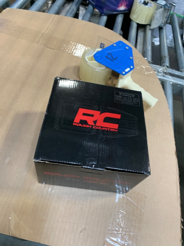 Photo 1 of **MISSING PARTS**
Rough Country 2" Black Series Square LED Cube Lights | Amber DRL - 70903BLKDRLA