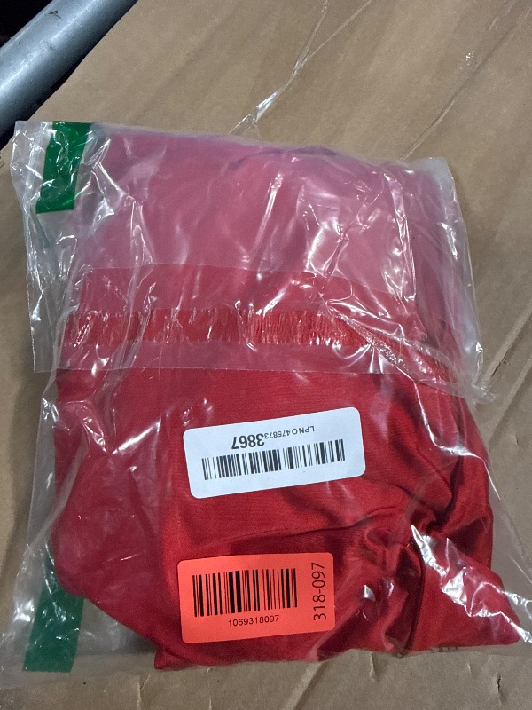 Photo 1 of ** UNKNOWN SIZE***Memoriesea Women's Satin One Shoulder Ruched Bodycon Sleeveless Mini Club Party Dress Red