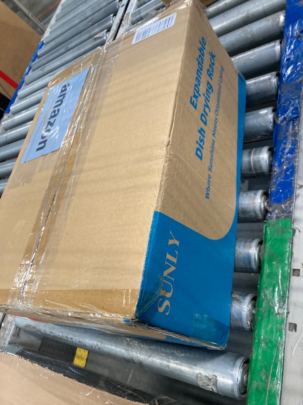 Photo 1 of **MISSING PARTS**
SUNLY Large Dish Drying Rack, Expandable Dish Racks for Kitchen Counter, Space Saving 304 Stainless Steel Drying Rack Kitchen, Extra Large Drainer with Multifunctional Flip Up Pegs, Black