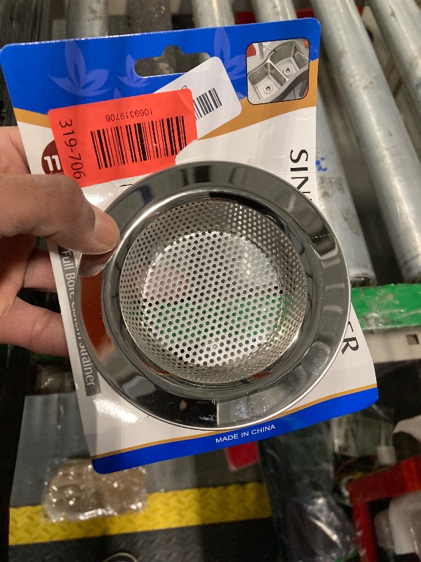 View 2 of **similar not exact**
Kitchen Sink Strainer Stainless Steel, LASSHSWA Kitchen Sink Drain Strainer, Sink Strainers for Kitchen Sinks with Large Wide Rim 4.5"