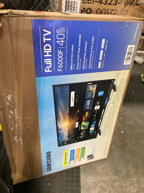 Photo 1 of **BROKEN SCREEN**
SAMSUNG 40-Inch Class Full HD F6000 Smart TV (2025 Model) HDR, Object Tracking Sound Lite, Knox Security, One UI Tizen, Smart TV