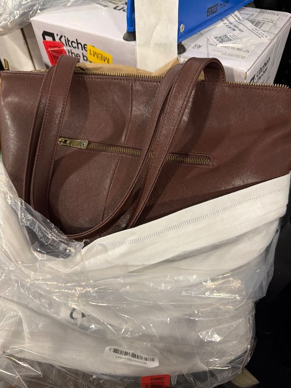 Photo 1 of **similar not exact**
befen Genuine Leather Crossbody Purses for Women, Ladies Anti-Theft Medium Crossbody Shoulder Bags with Built in RFID Blocking Wallet Burgundy Red