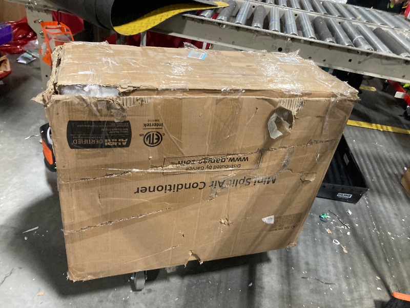 Photo 1 of **PARTIAL SET**
12000 BTU Mini Split AC w/WiFi Work Alexa 22 SEER2 Cools Up to 750 Sq. Ft,Ductless Inverter Mini Split System w/1 Ton Heat Pump Pre-Charged & 16.4 ft Installation Kit,Ultra-Quiet,Save Energy 35%