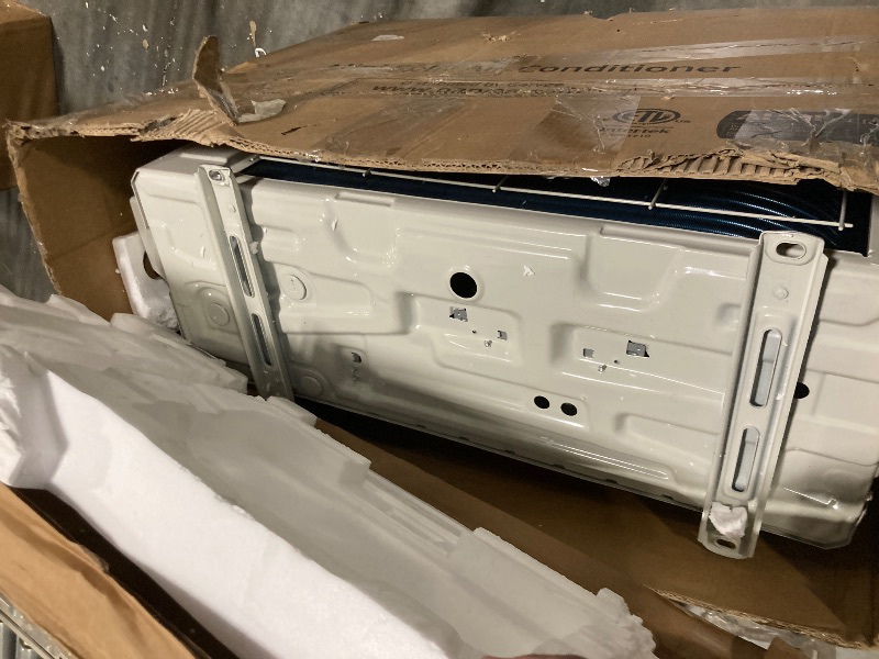 Photo 1 of **PARTIAL SET**
12000 BTU Mini Split AC w/WiFi Work Alexa 22 SEER2 Cools Up to 750 Sq. Ft,Ductless Inverter Mini Split System w/1 Ton Heat Pump Pre-Charged & 16.4 ft Installation Kit,Ultra-Quiet,Save Energy 35%