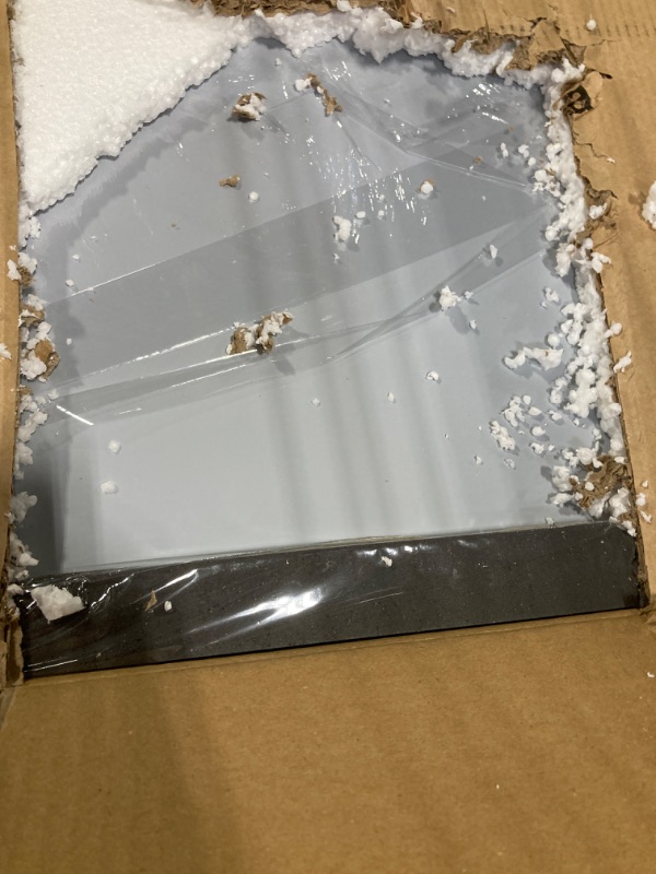 Photo 1 of **partial set **
InfiniGlass Home Gym Mirror - 55x28 Inch, 3PCS Frameless Tempered Glass Full Body Mirror for Wall Mount - Ideal for Yoga, Workout, Bedroom, Dance Studio (Silver)