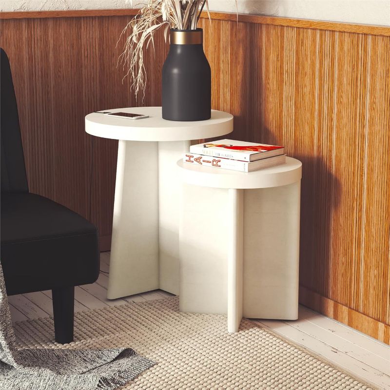 Photo 1 of 
Oosofi Round End Tables, Set of 2