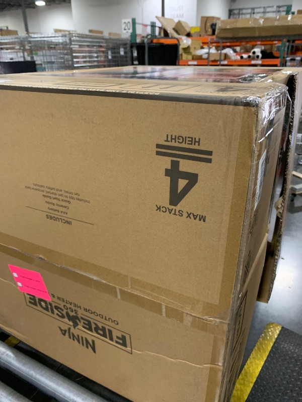 Photo 1 of *USED*
Ninja Fireside360™ Outdoor Heater & Fire Pit | 3 Modes: Flame, Heat, Flame & Heat | Portable for Patio, Deck, Camping, Beach | Easy Control Smokeless Flames | Push to Start Ignition | Black | OF101BK