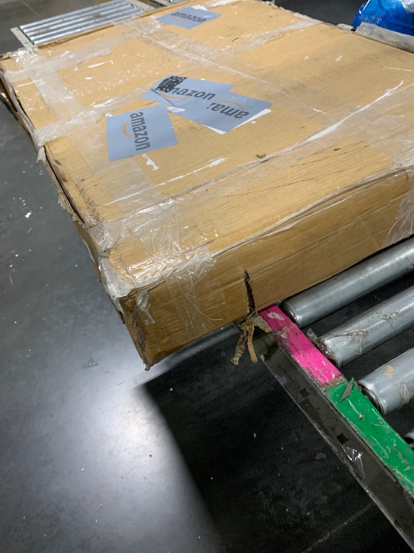 Photo 1 of ***missing screws***VEVOR White Shaker Base Cabinet, 36-Inch Unassembled Sink Base Cabinet, 36" W x 24" D x 34.5" H Ready to Assemble Cabinet with Soft-Close Doors and Adjustable Shelf, for Home Office