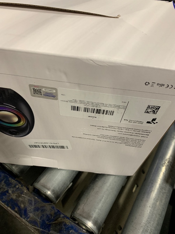Photo 1 of ***IT IS UNKNOWN IF IT TURNS ON**** Computer Speakers for Desktop PC, Bluetooth 5.4 Desktop Speakers with 2 Speaker Units, Dynamic RGB Light USB Speaker, USB/Type-C Powered Plug & Play PC Speakers for Desktop, Laptops, Tablet