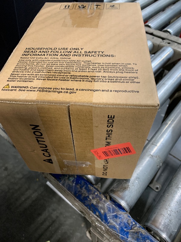 Photo 1 of  Thermostat and Remote, 2024 Upgraded, Digital Display, 12H Timer, 5 Mode, 1500W PTC Ceramic Fast Safety Heat for Office Bedroom Home