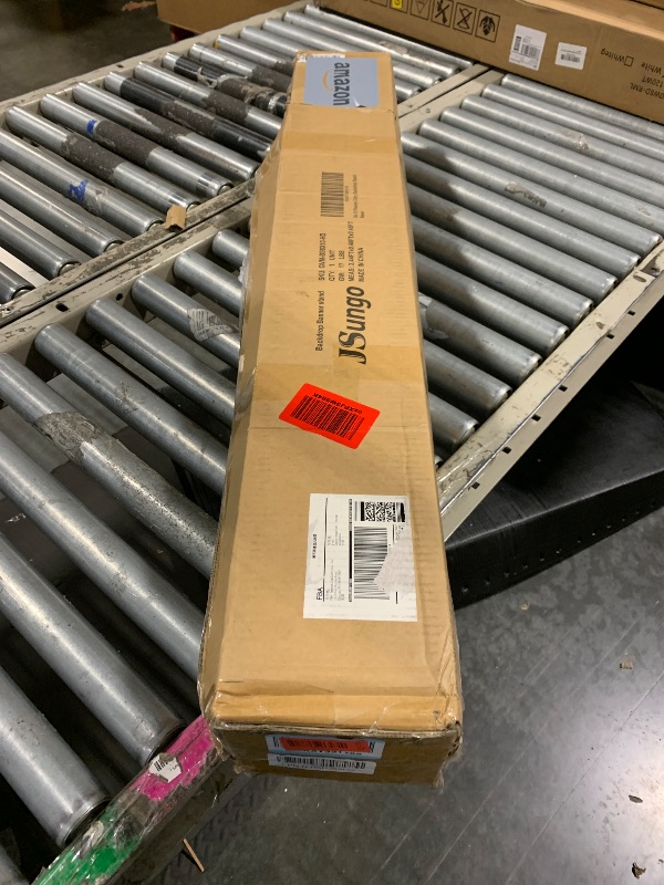 Photo 1 of 10 x 8 Backdrop Banner Stand with Extra Thick Tubing, Heavy Duty Adjustable Step and Repeat Stand for Photography, Portable Trade Show Banner Frame with Carring Bag