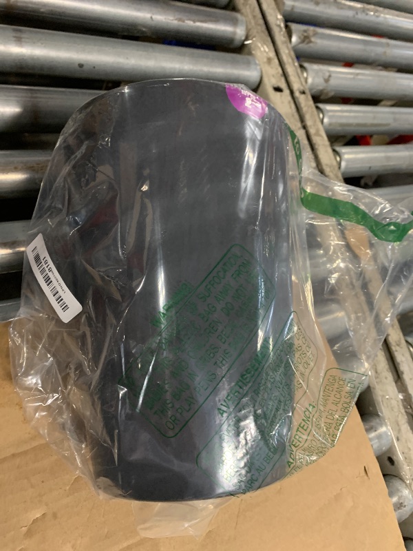 Photo 1 of ***one missing ***Mini Waste Basket - Durable Small Plastic Garbage Trash Can Bin - Lidless Open-Top, Slim Profile for Compact Spaces - Suitable for Home, Bathroom, Office, Bedroom & More, Grey