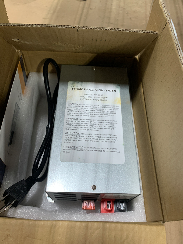Photo 1 of ???? ??????? WF-9855 55 Amp Power Converter, Rv Power Converter, WF-9855-AD, Replace for RV Trailer Camper 9800 Series, WF-9855-AD, 55 Amp Power Converter for Rv, 5 Years Warranty