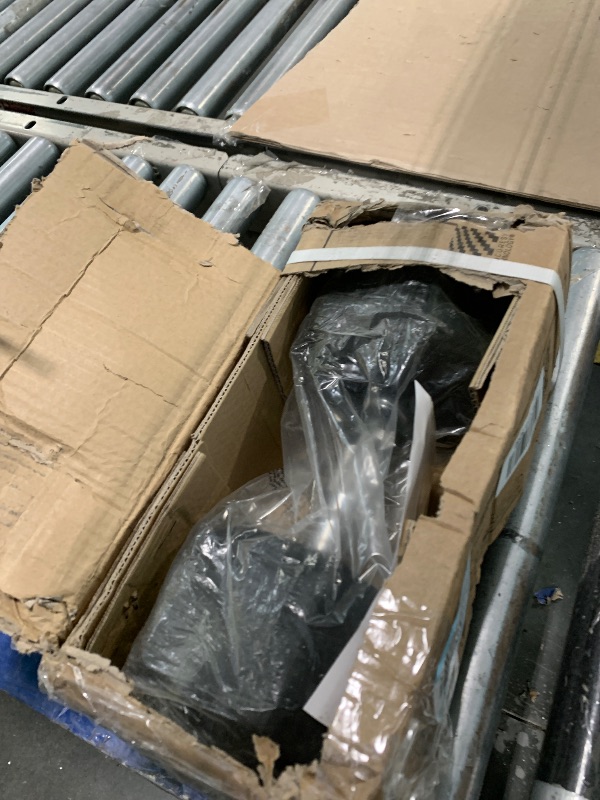 Photo 1 of **ONE DUMBBELL** Fitvids Rubber Encased Hex Dumbbell Hand Weights with Anti-Slip Cast Iron Grip for Exercise & Fitness, 30LBS Pair