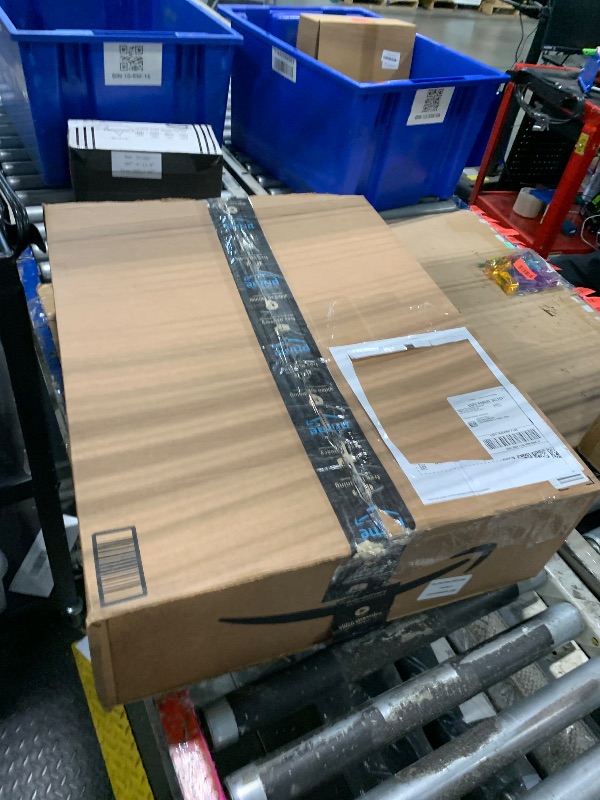 Photo 1 of *** NOT EXACT*****SONGMICS Laundry Hamper with Lid, 23.8 Gallon (90 L) Synthetic Rattan Clothes Laundry Basket with Lid and Handles, Foldable, Removable Liner, Cloud White ULCB51WT