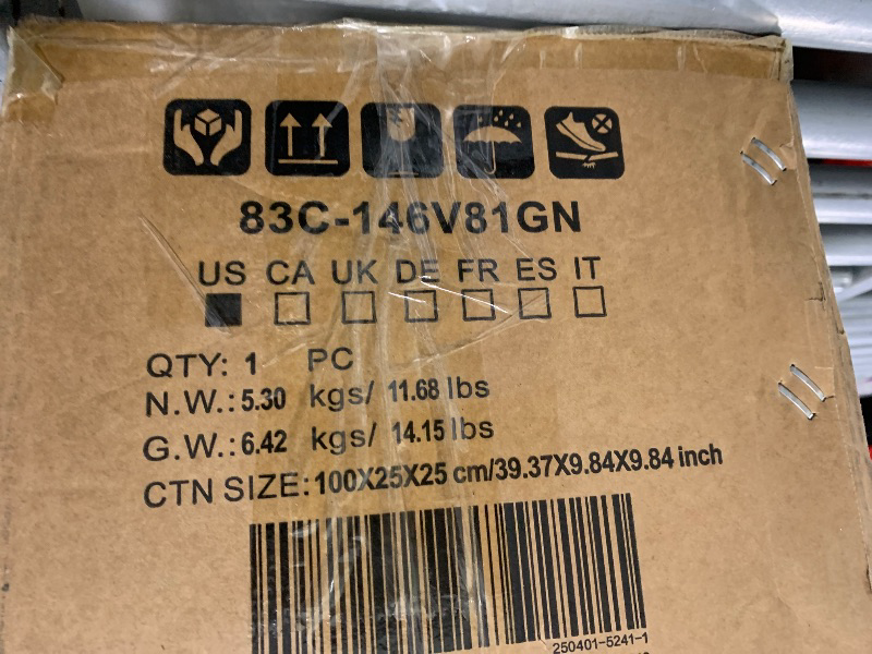 Photo 1 of **SIMILAR ITEM** **MEASURES SHOWN IN PICTURES BELOW** Prelit Christmas Tree - Artificial Christmas Tree with Timer Remote for Indoor Holiday Decor - Xmas Tree for Home, Office, Living Room, Kitchen (A-Light Green) (A-Light Green)